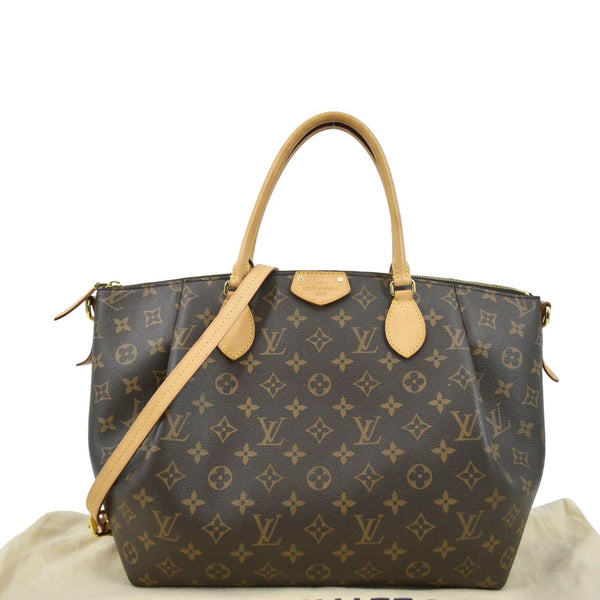 LOUIS VUITTON Turenne GM Monogram Canvas Shoulder Bag Brown