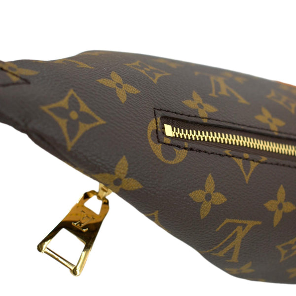 LOUIS VUITTON High Rise Monogram Canvas Bumbag Brown