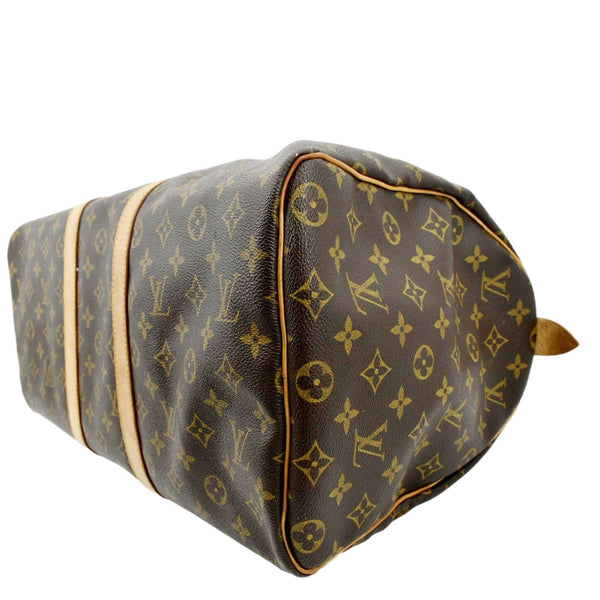 LV Keepall 45 Monogram Canvas Travel Bag Brown for women