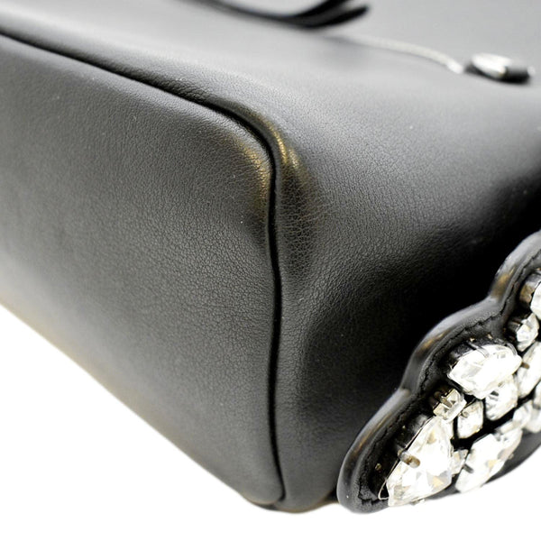 FENDI By The Way Leather Mini Backpack Black