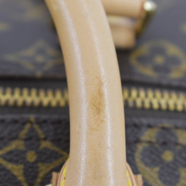 LOUIS VUITTON Keepall 45 Monogram Canvas Travel Bag Brown