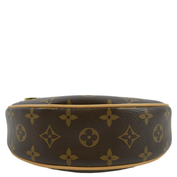 LOUIS VUITTON Loop Monogram Canvas Baguette Bag Brown