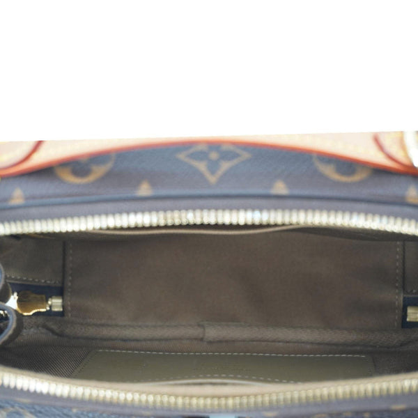 Louis Vuitton Utility Monogram Crossbody Bag Brown - Inner Detail