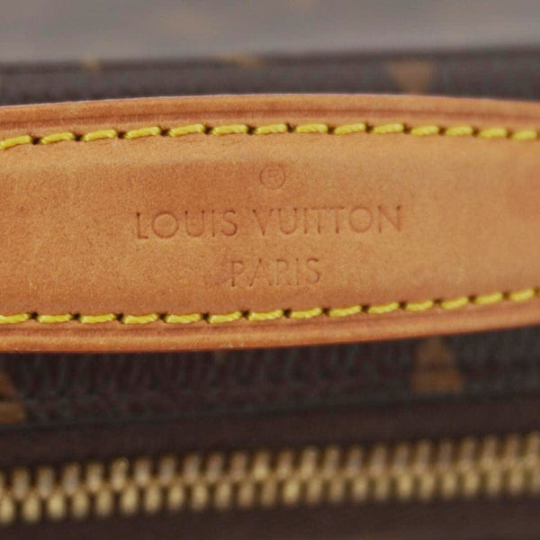 Louis Vuitton Utility Monogram Crossbody Bag Brown - Trademark