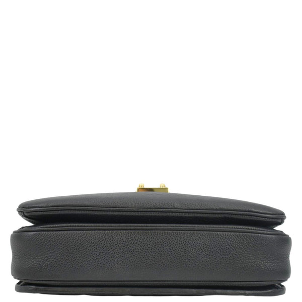 LOUIS VUITTON Metis Pochette Empreinte Leather Crossbody Bag Black