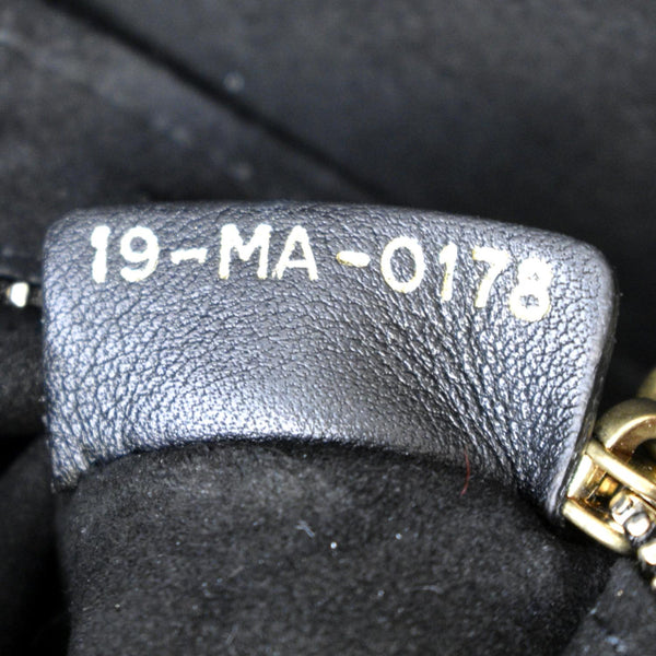 CHRISTIAN DIOR Dio(r)evolution Flap Calfskin Crossbody Bag Black