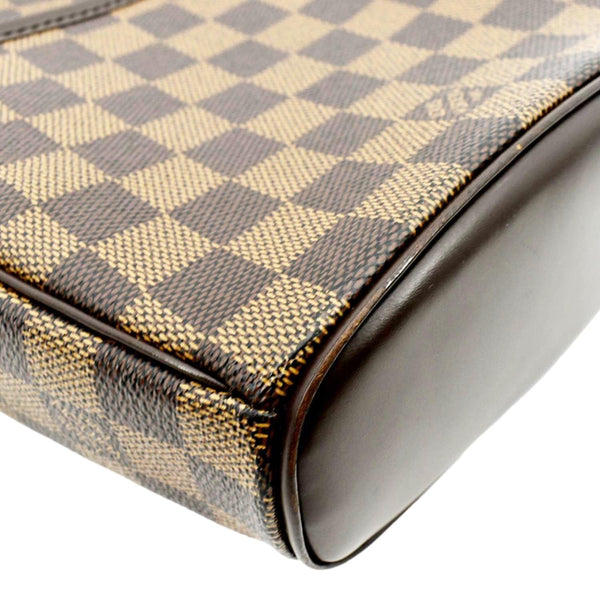 LOUIS VUITTON Ipanema GM Damier Ebene Crossbody Bag Brown