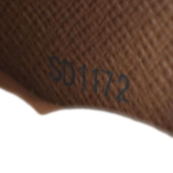 LOUIS VUITTON Monogram Canvas Zippy Wallet Brown