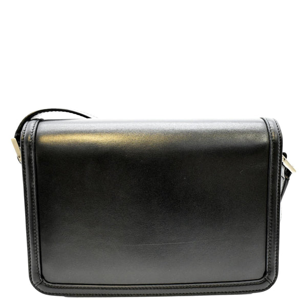 YVES SAINT LAURENT Solferino Medium Leather Shoulder Bag Black
