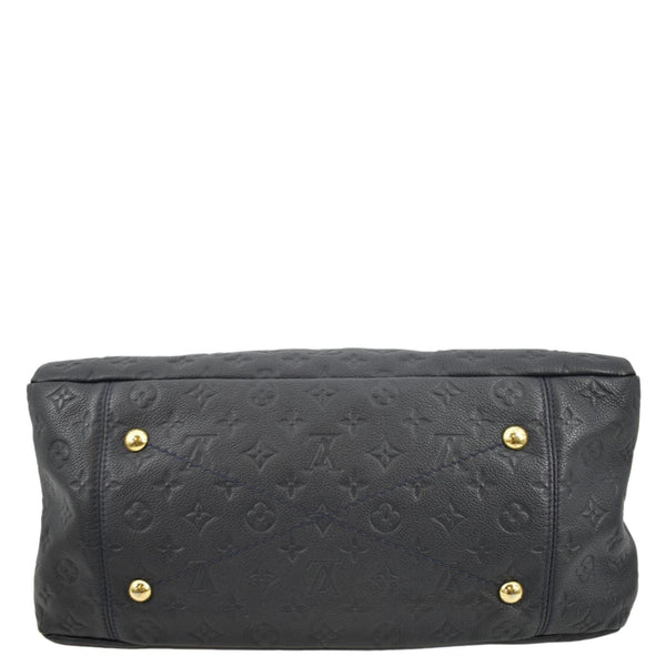 LOUIS VUITTON Artsy MM Empreinte Leather Hobo Bag Black