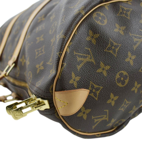 LOUIS VUITTON Keepall 45 Monogram Canvas Travel Bag Brown