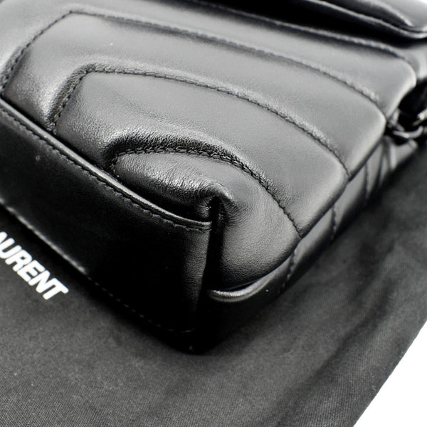 Yves Saint Laurent Toy Matelasse Leather Crossbody Bag in Black Color