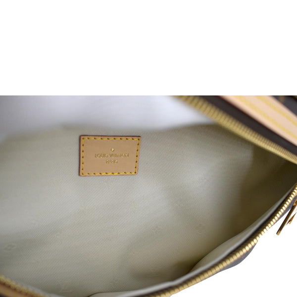 LOUIS VUITTON High Rise Monogram Canvas Bumbag Brown