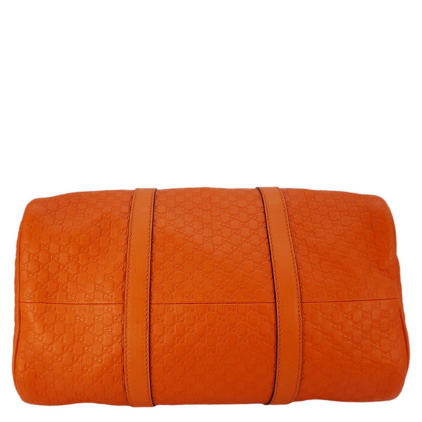GUCCI GG Microguccissima Boston Travel Bag Orange 449646