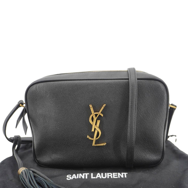 Yves Saint Laurent Lou Grained Leather Camera Crossbody Bag - Dust Bag