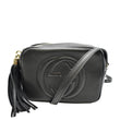 GUCCI  Soho Disco Leather Crossbody Bag Black 308364