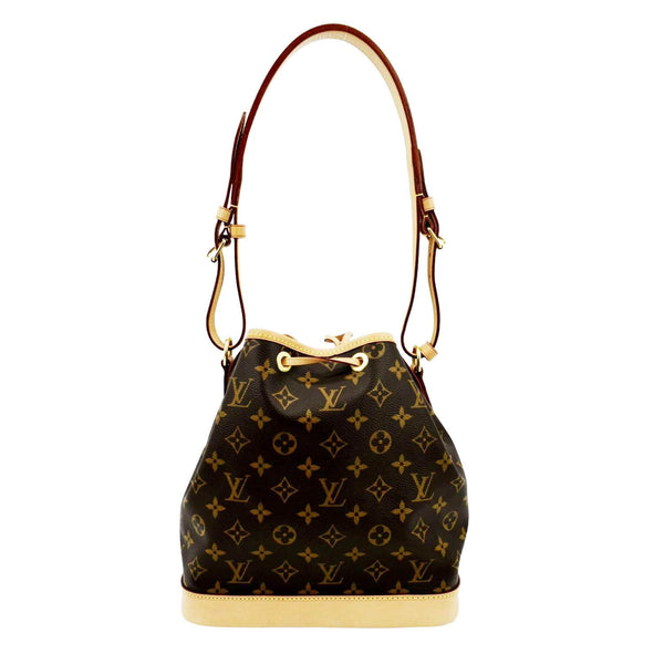 LOUIS VUITTON Petit Noe NM Monogram Canvas Shoulder Bag Brown