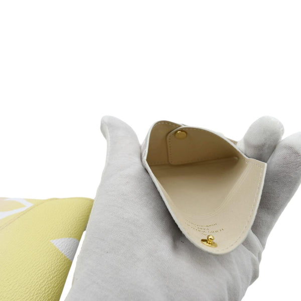 Louis Vuitton Giant Monogram Canvas Pochette - Open