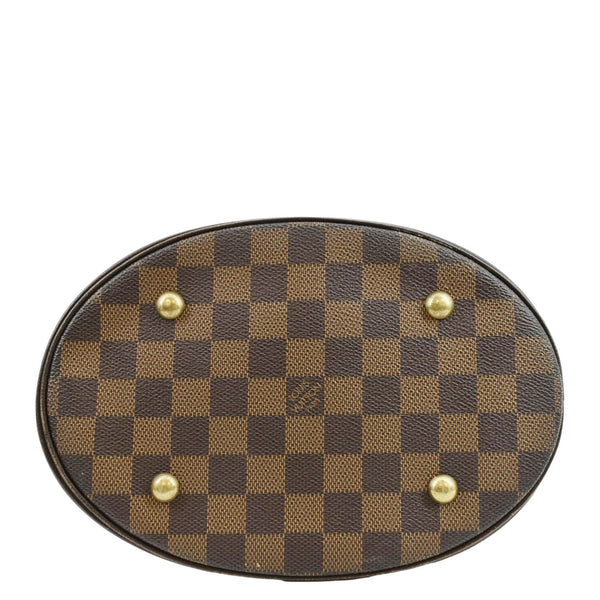 LOUIS VUITTON Marais Bucket Damier Ebene Shoulder Bag Brown