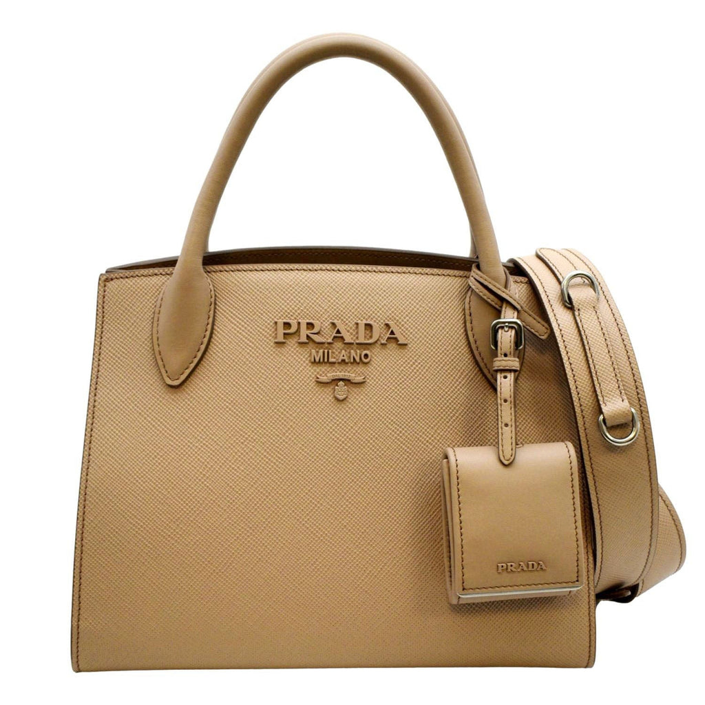 Prada, Small Saffiano Leather Prada Monochrome Bag