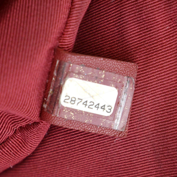 CHANEL 19 Quilted Lambskin Leather Flap Shoulder Bag Red