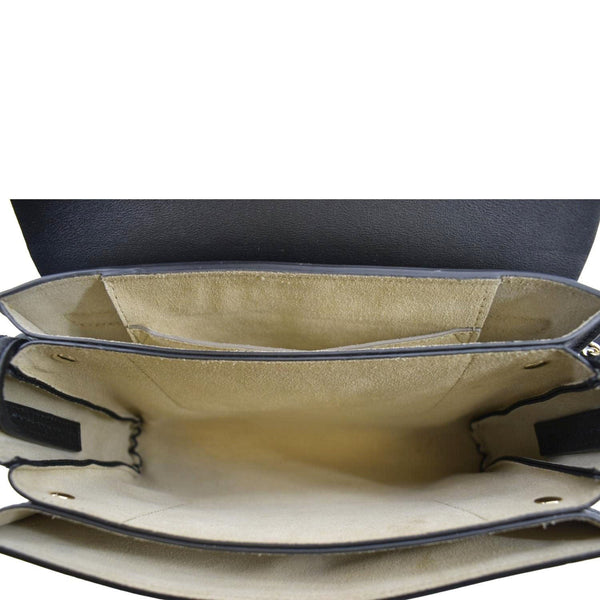 CHLOE Faye Small Suede Leather Shoulder Bag Black