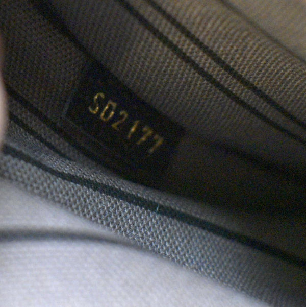 LOUIS VUITTON Metis Pochette Empreinte Leather Crossbody Bag Black