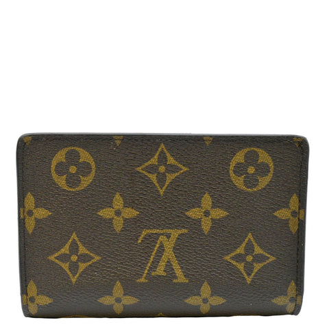 LOUIS VUITTON Juliette Monogram Canvas Wallet Rose pink