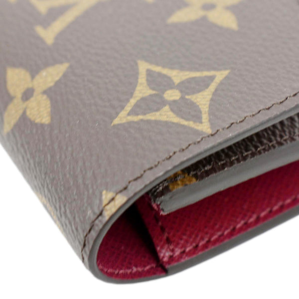 Louis Vuitton Emilie Monogram Canvas Wallet - Top Left