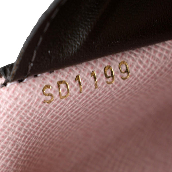 LOUIS VUITTON Josephine Monogram Canvas Wallet Rose Ballerine