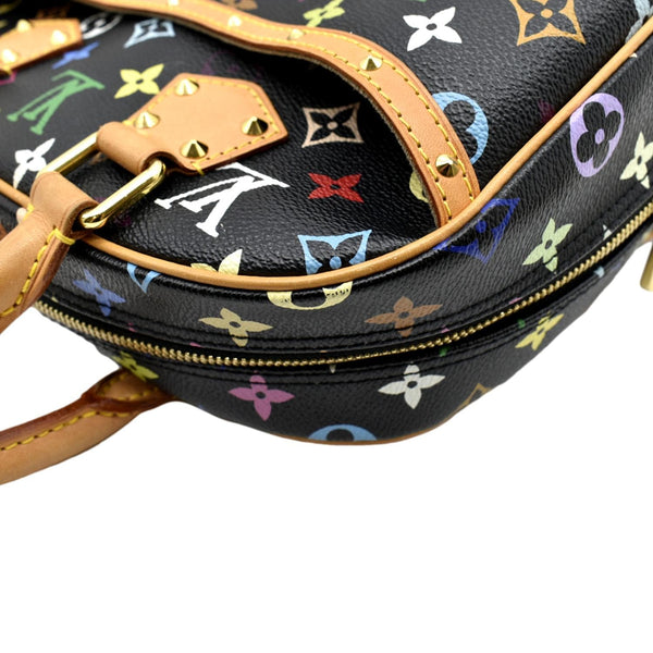 LOUIS VUITTON Trouville Monogram Canvas Satchel Bag Multicolor