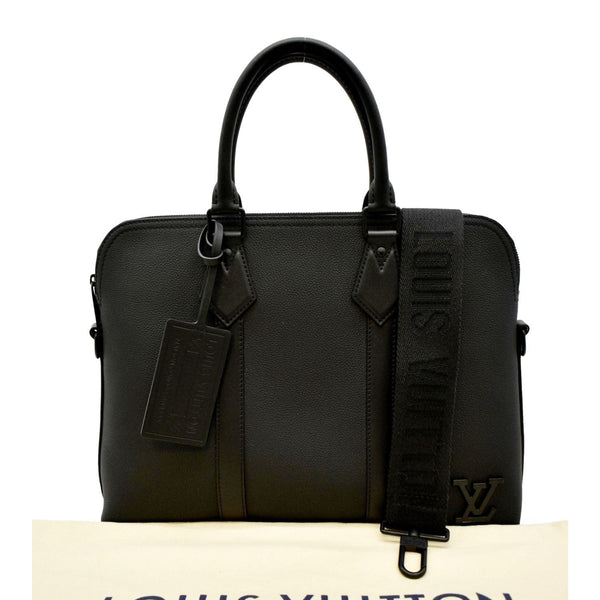 Louis Vuitton Takeoff Aerogram Briefcase Black For Sale