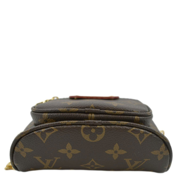 LOUIS VUITTON Mini Monogram Canvas Bumbag Brown