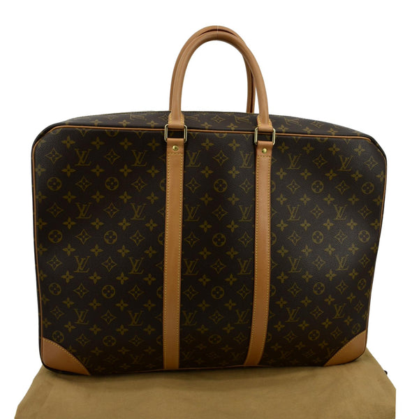 LOUIS VUITTON Sirius 45 Monogram Canvas Suitcase Travel Bag Brown