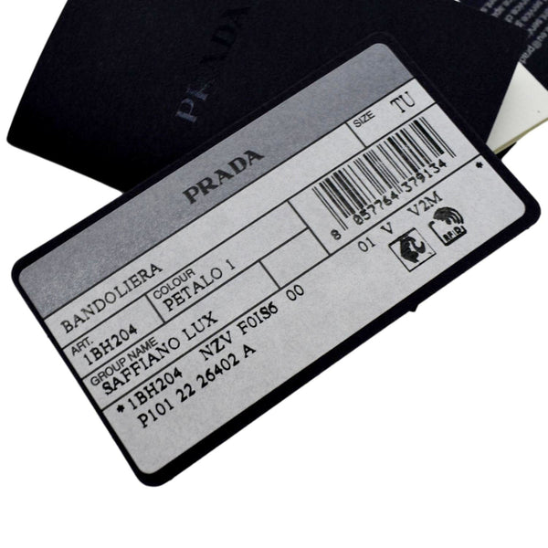 PRADA Re-Edition 2005 Suffiano Leather Shoulder Bag Rose Pink