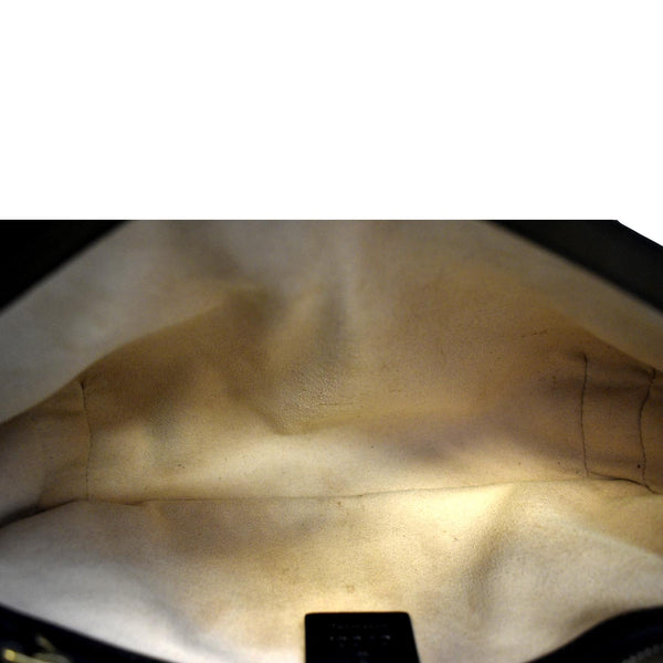 GUCCI GG Marmont Small Matelasse Leather Crossbody Bag Black 443497