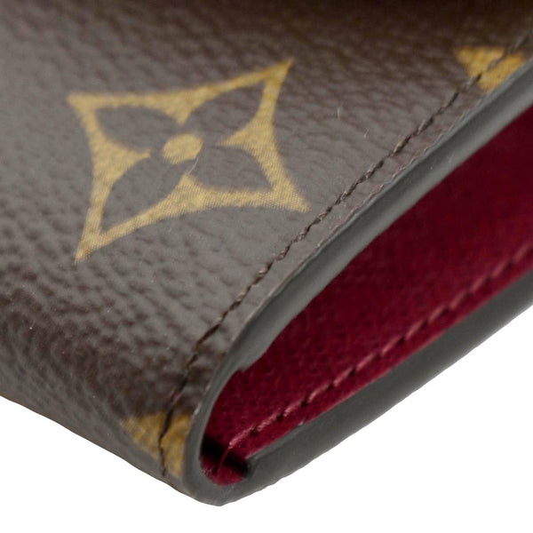 Louis Vuitton Emilie Monogram Canvas Wallet - Bottom Right