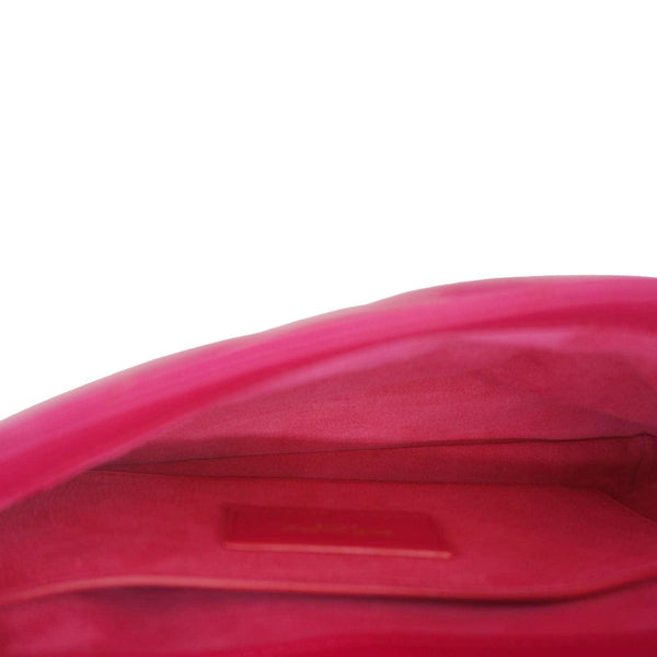 YVES SAINT LAURENT LE 57 Quilted Leather Hobo Bag Pink