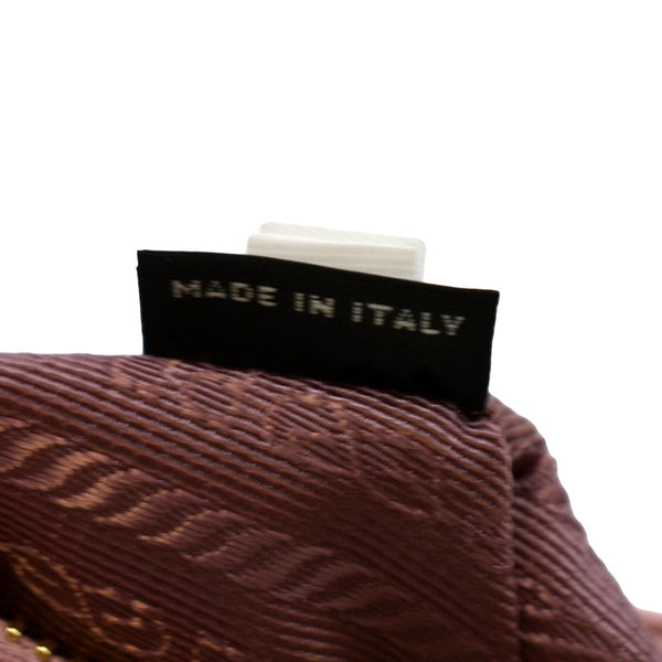 PRADA Re-Edition 2005 Suffiano Leather Shoulder Bag Rose Pink