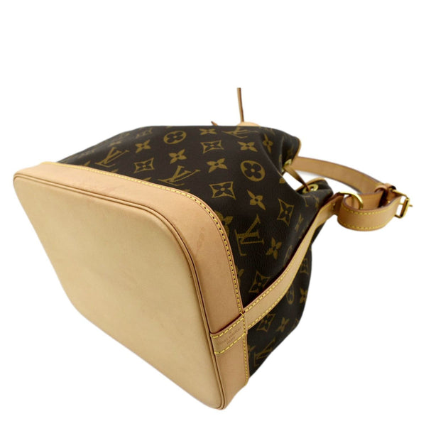 LOUIS VUITTON Petit Noe NM Monogram Canvas Shoulder Bag Brown
