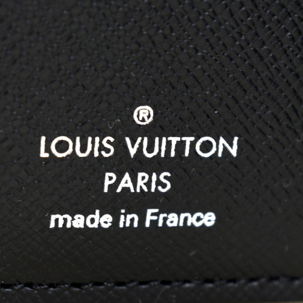 LOUIS VUITTON Monogram Eclipse Canvas Multiple Wallet Black/Grey