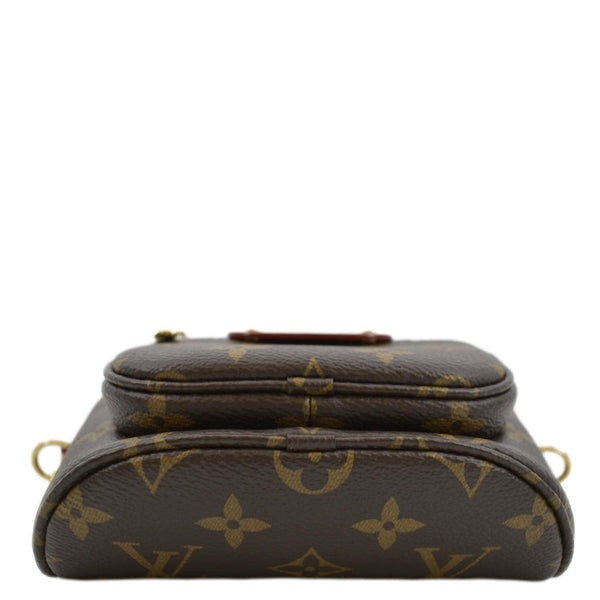 LOUIS VUITTON Mini Monogram Canvas Bumbag Brown