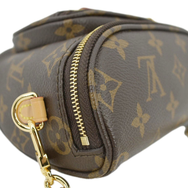 LOUIS VUITTON Mini Monogram Canvas Bumbag Brown