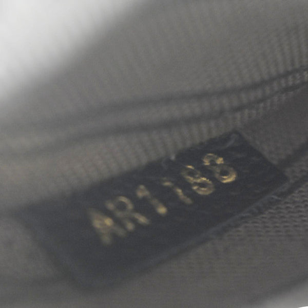 LOUIS VUITTON Metis Pochette Empreinte Leather Crossbody Bag Black