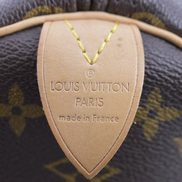 LOUIS VUITTON Keepall 45 Monogram Canvas Travel Bag Brown