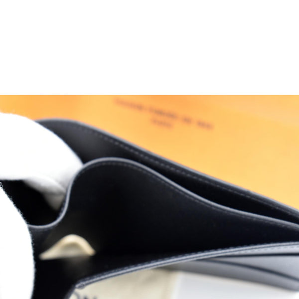 LOUIS VUITTON Monogram Eclipse Canvas Multiple Wallet Black/Grey