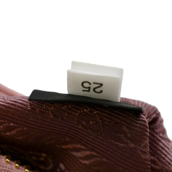 PRADA Re-Edition 2005 Suffiano Leather Shoulder Bag Rose Pink