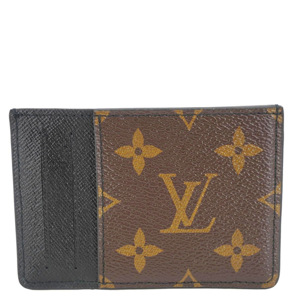 LOUIS VUITTON Neo Porte Cartes Monogram Canvas Card Holder Brown