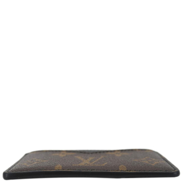 LOUIS VUITTON Neo Porte Cartes Monogram Canvas Card Holder Brown
