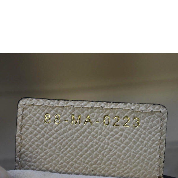 CHRISTIAN DIOR Saddle Grained Calfskin Leather Satchel Shoulder Bag Caramel Beige